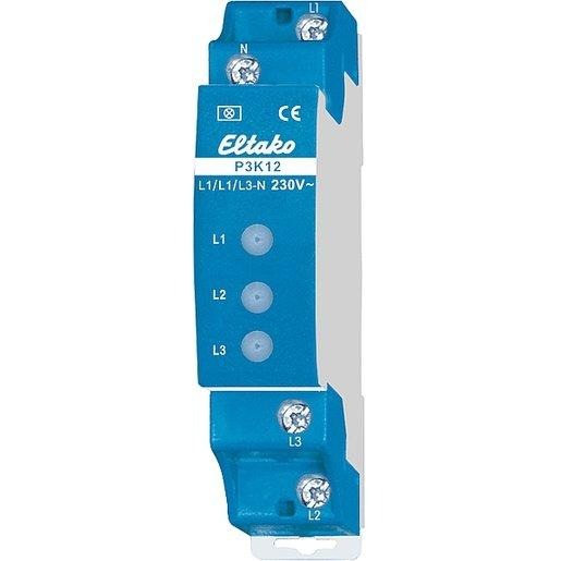 Phasenkontrolle Stand-by-Verlust nur 0,06 Watt/Pfad P 3 K 12 230 V 
