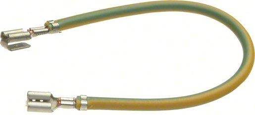 Erdungsleitung steckbar Länge 300mm grün-gelb 