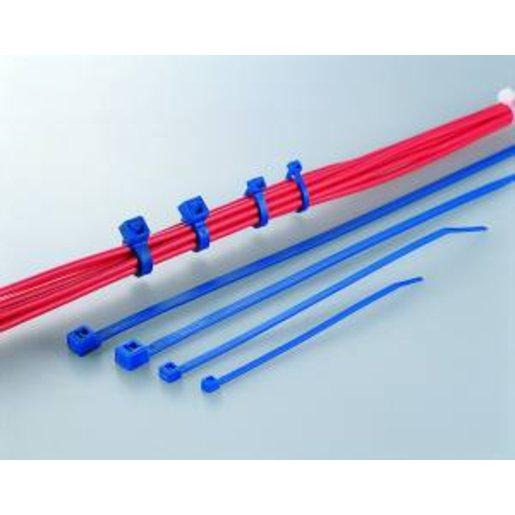 Kabelbinder 210x4,7 T80R Blau 100 ST ME 