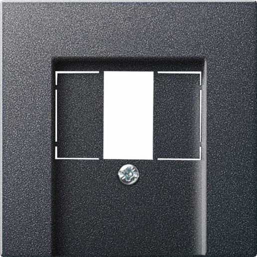 Abdeckung TAE+Stereo+USB für System 55 anthrazit 