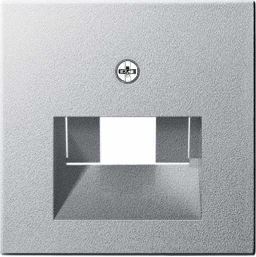 Abdeckung UAE/IAE/ISDN für System 55 Aluminium 