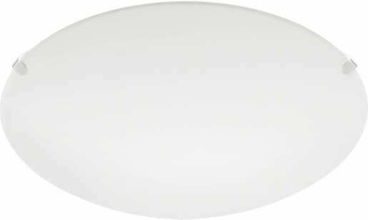 Deckenleuchte E27 1x60W weiß/Glas satiniert MARS 