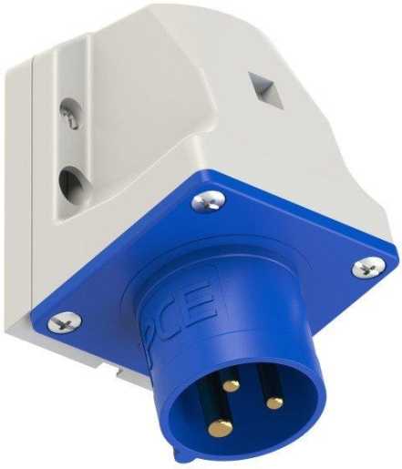 CEE-Wandgerätestecker 16A 3p 6h IP44 230V 