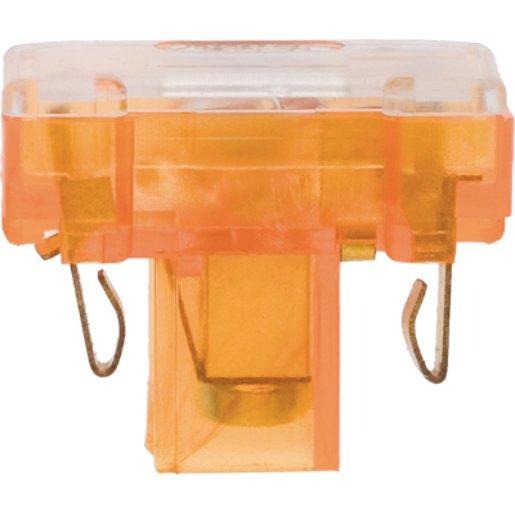Glimmaggregat mit N-Klemme Modul Einsatz orange 