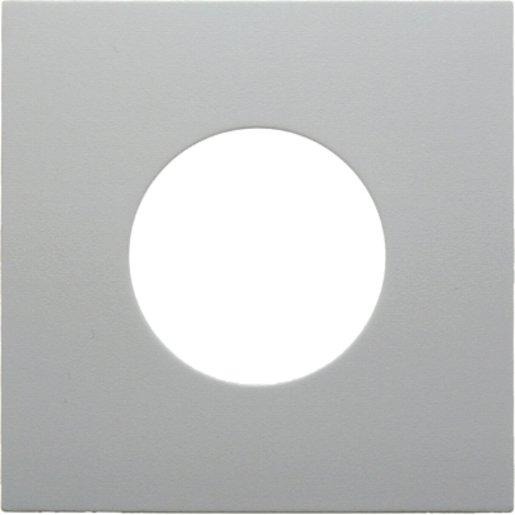 Zentralstück für Drucktaster und Lichtsignal E10 S.1/B.3/B.7 Glas weiß 