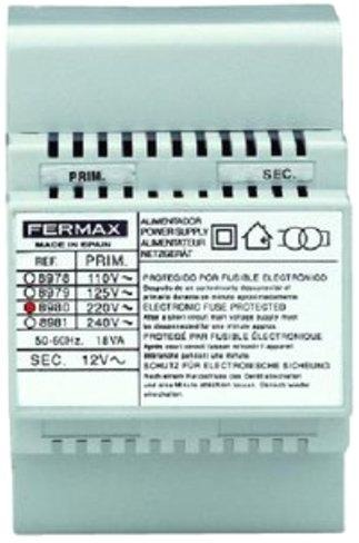 Netzgerät F4800 230/12 V~/1,5 A für Verteiler oder AP-Montage (4DIN) 