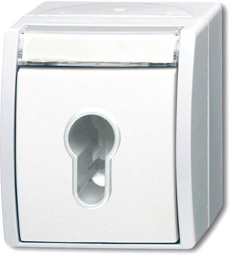 Aufputz Schalter/Taster Schlüsselschalter ocean (IP 44) 