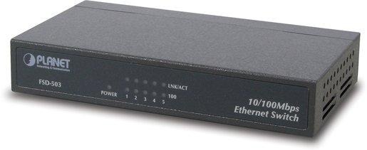 Switch 5-Port FSD-503 Dual Speed 5 x 10Base-T / 100Base-TX (RJ-45), 