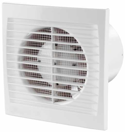 Ventilator DM 100 mm mit Timer Gleitlager 