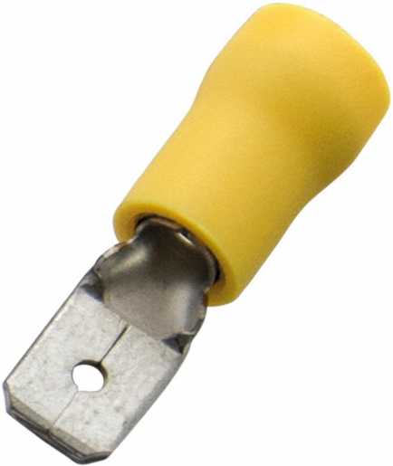 Flachstecker isoliert 2,5-6/0,8x6,3x0,8 