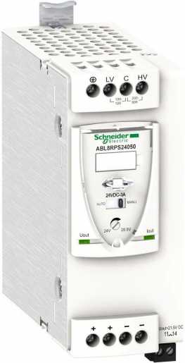 Getaktete Spannungsversorgung 1-/2-ph 100..500 V DC 24 V DC 5A 120 W 