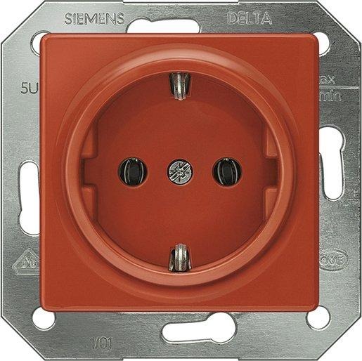 I-System orange (ZSV) Schuko-Steckdose 10/16A 250V 