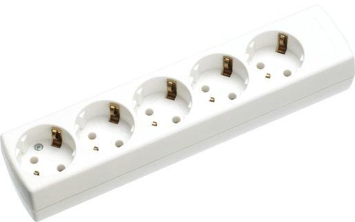 Tischverteiler ohne Kabel 5-fach 