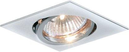 NV EB-Strahler quadratisch chrom,1x max.50W Gx5,3 QR-CBC51 12V 