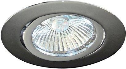 NV EB-Strahler rund chrom,1x max.50W Gx5,3 QR-CBC51 12V 