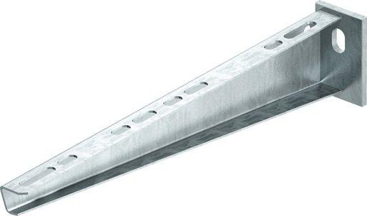 Wand- und Stielausleger mit angeschweißter Kopfplatte B410mm St G 