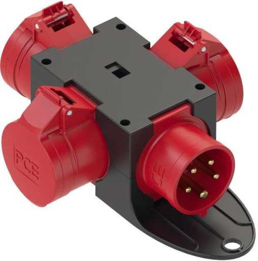 Mobiler Kunststoffverteiler St.Anton 3x16/5 GS16/5 m.B. 