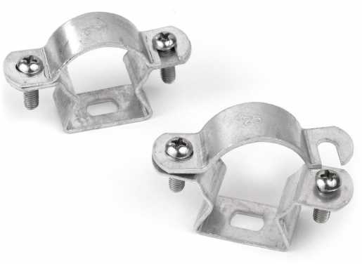 Abstandsschelle Aluminium mit Edelstahlschrauben 20 