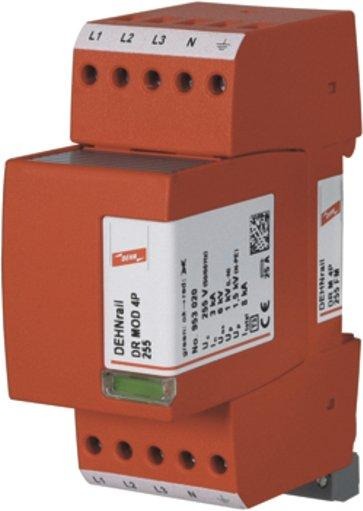 DEHNrail DR M 4P 255FM modular vierpoliger teilbarer ÜS-Ableiter 