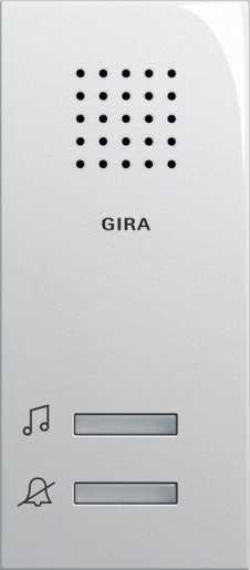 Gong AP fürSystem 55 reinweiß 