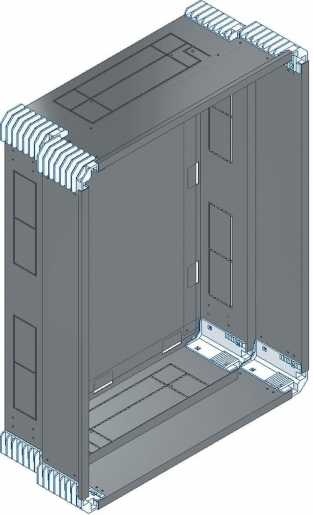 Putzwanne mit Rückwand komplett außen B586xH778xT245mm 