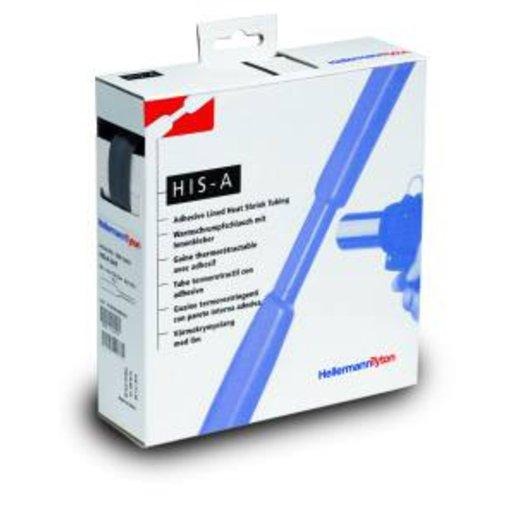 Warmschrumpfschlauch 3:1 HIS-A-18,0/6,0 PEX schwarz 4m 