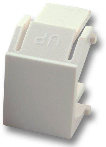 Blindeinsatz für Keystoneausbrüche weiß RAL9010 
