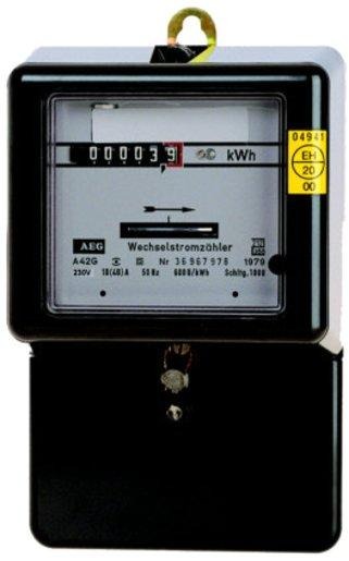 Wechselstromzähler regeneriert 230V 50 Hz 