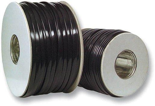 Modular-Flachbandkabel 6-adrig schwarz 100 m Bund 