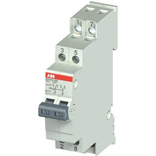 E214-16-202 Gruppenschalter 16A 2xI-0-II 250VAC 