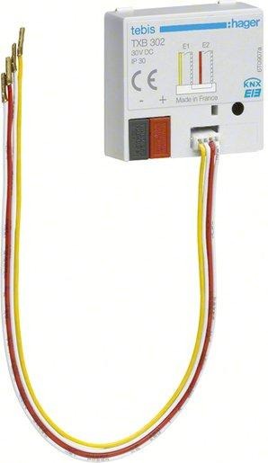 Binäreingang  KNX 2-fach Unterputz tebis 