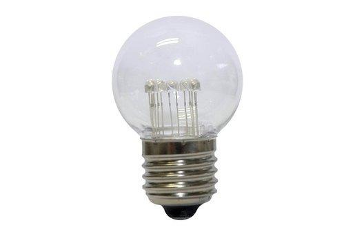 LED Deco Golf Ball E27 7 LED klar warm weiß 