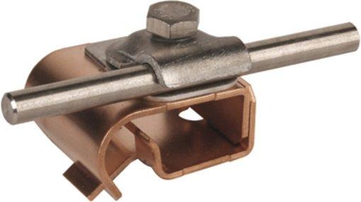 Zweimetall-Dachrinnenklemme Kupfer/St/tZn Ø 16-22 mm Rd. 6-10 mm 