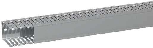 Kabelkanal (base + cover) Transcab (BxH) 60x80 mm / RAL 7030 