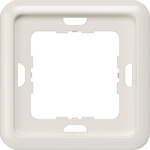 1-fach Rahmen DELTA profil titanweiß 80x80mm 