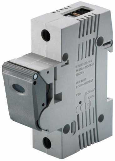 LINOCUR NEOZED Lasttrennschalter D02 25A 1-polig 230VAC/65VDC mit Sicherungen 