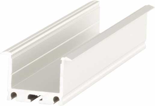 LED Einbauprofil XT01 Alu eloxiert LxBxH : 2000x23x19 mm max. 29 W/m 