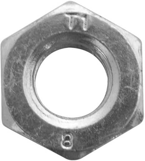 Sechkantmuttern DIN 934 M5 