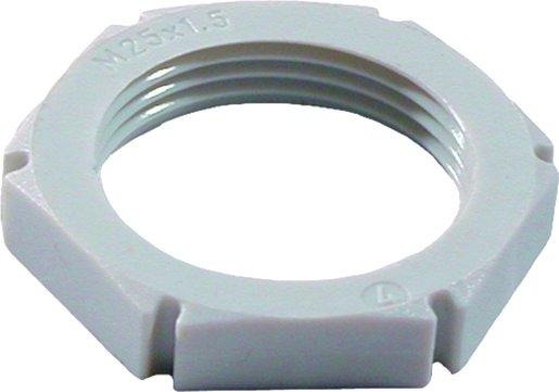 Gegenmutter für Kabelverschraubung EMUG M16 RAL 7035 