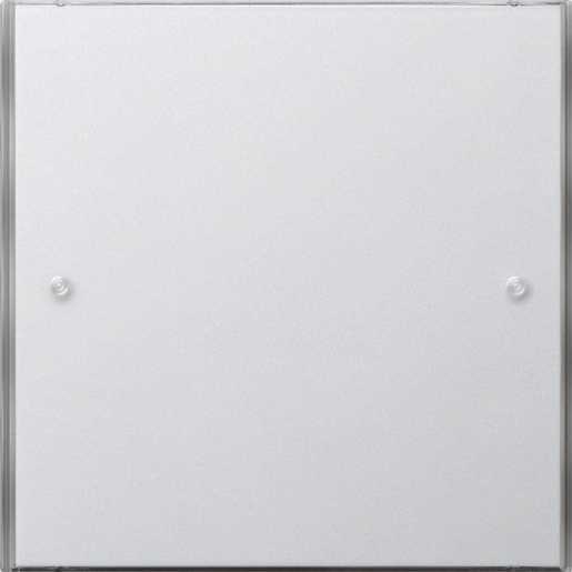 KNX Tastsensor 3 Komfort 1-fach für Flächenschalter reinweiß 