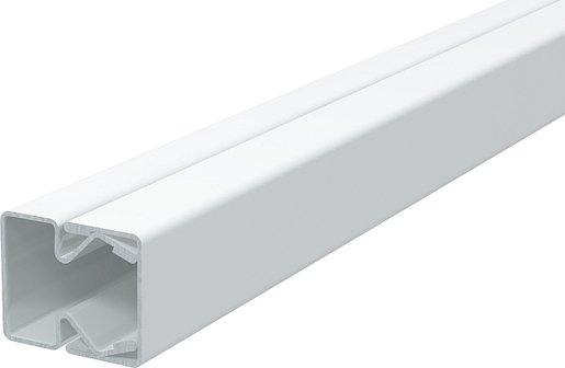Leitungsführungskanal mit Bodenlochung 20x20 mm Stahl verzinkt 