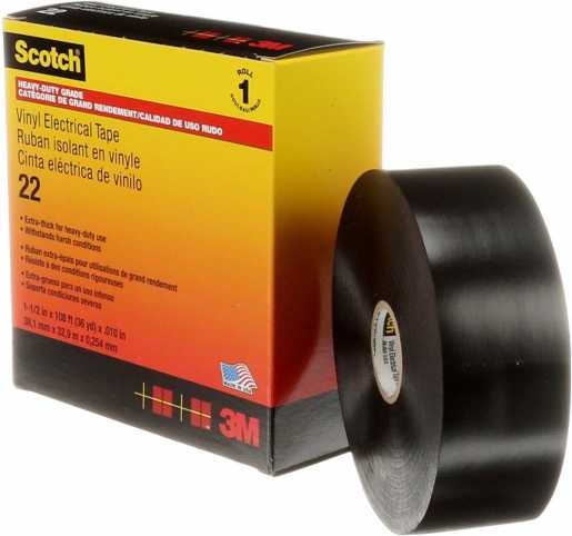 Elektro-Isolierband Scotch 22 38x33schwarz 