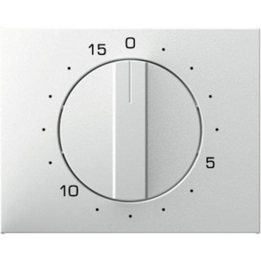 Zentralstück mit Regulierknopf für mechanische Zeitschaltuhr K.1 weiß 