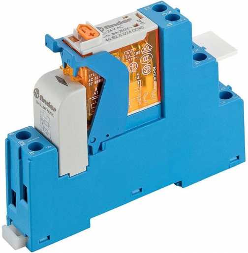 Koppelrelais für DIN-Schiene Schraubklemmen 2W 8 A 230V AC Serie 4C 