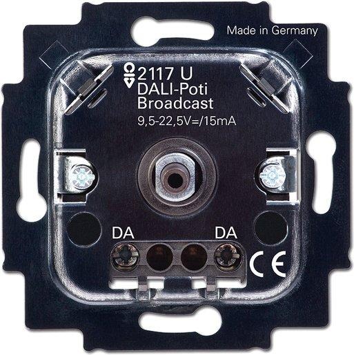 Unterputz Geräte Dimmer DALI-Poti Broadcast 