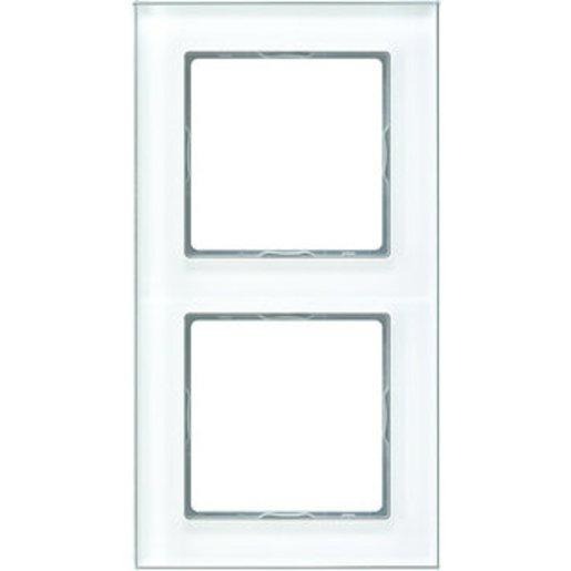 2-fach Glasrahmen 84 x 115 mm alpinweiß 