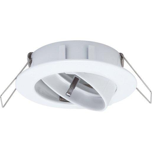 Einbaustrahler easyClick2 schwenkbar IP23 weiß 1xGU10 50W 