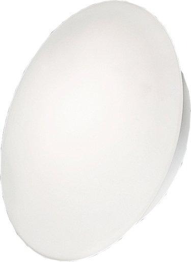Decken-/Wandleuchte Ø 25cm weiß Glas opal-seidenmatt 1xE27 60W 