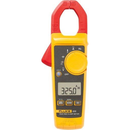 Echteffektiv-Strommesszange mit Temperaturmessung 400A AC/DC 