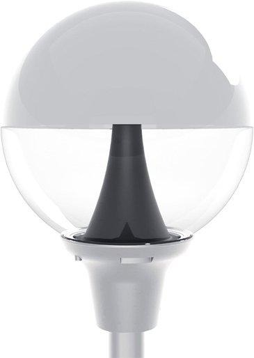GLOBO LED Kugelleuchte DM:400mm 1x29W 4000K 2000lm silber / schwarz 